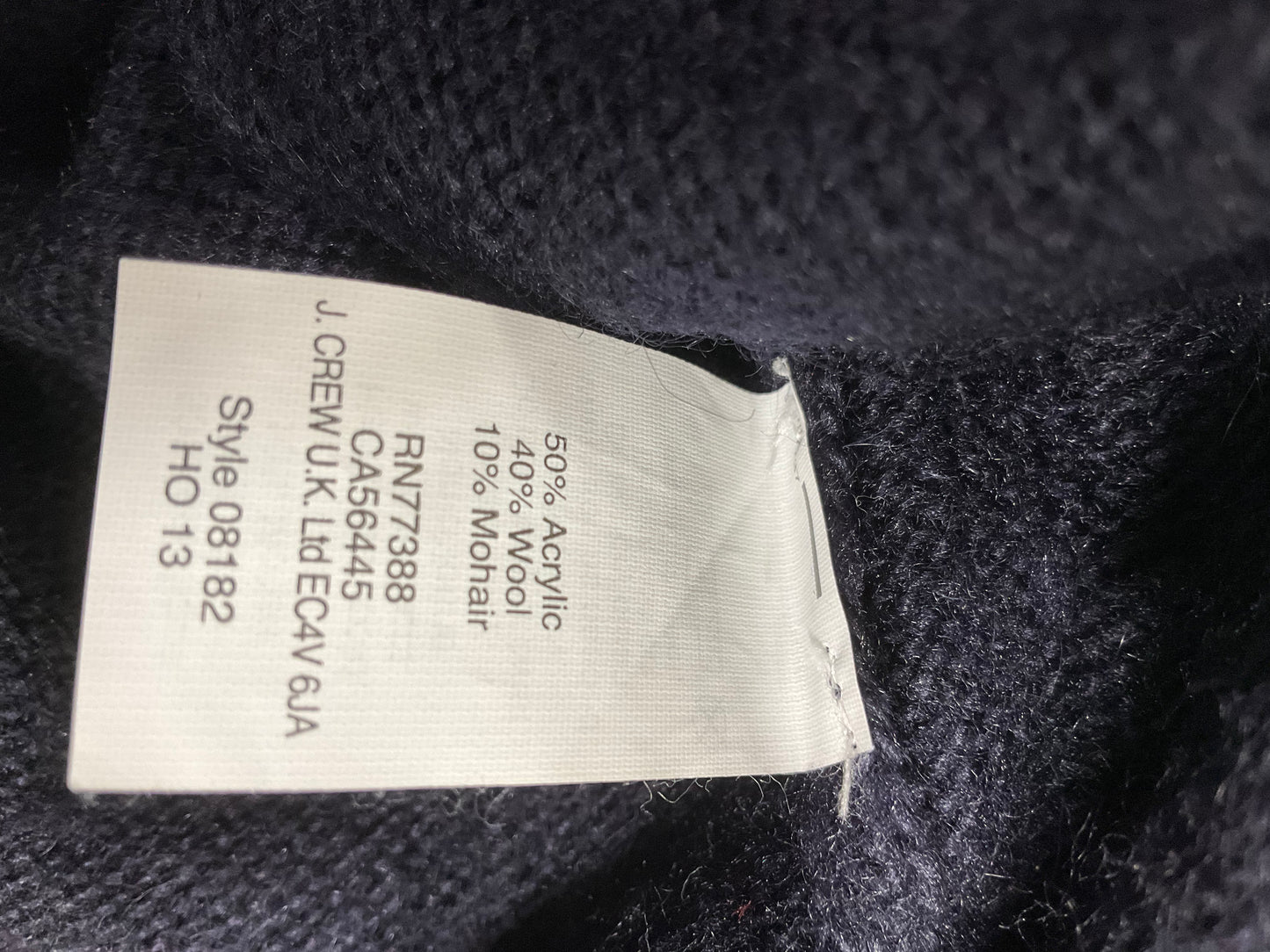 Sweater By J. Crew In Navy, Size: S