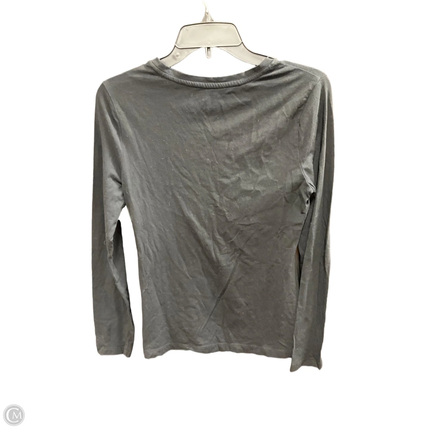 Top Long Sleeve Basic By Banana Republic In Black, Size: Xs