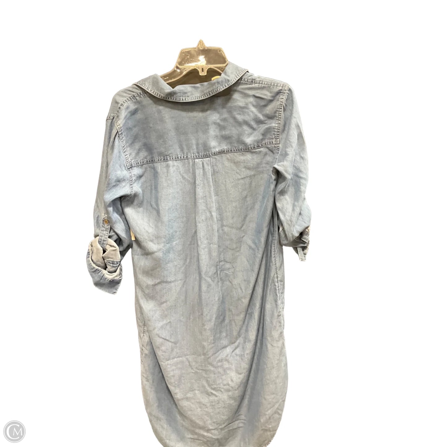 Dress Casual Midi By West Bound In Blue Denim, Size: S