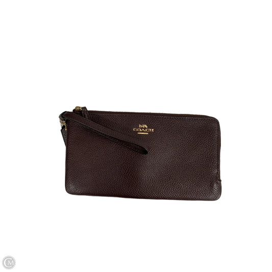 Wristlet Designer By Coach, Size: Medium