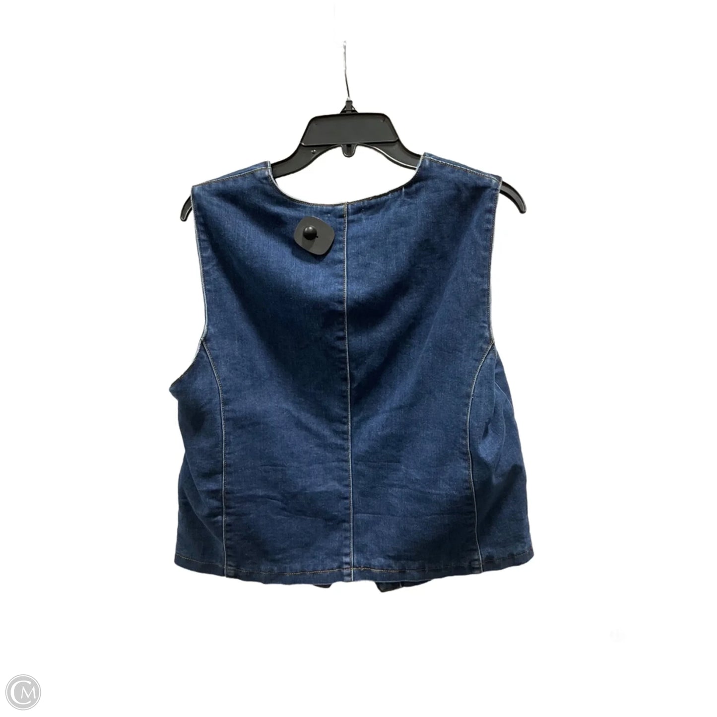 Top Sleeveless By Anniewear In Blue, Size: L