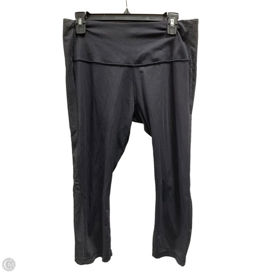 Athletic Capris By Athleta In Black, Size: 1x