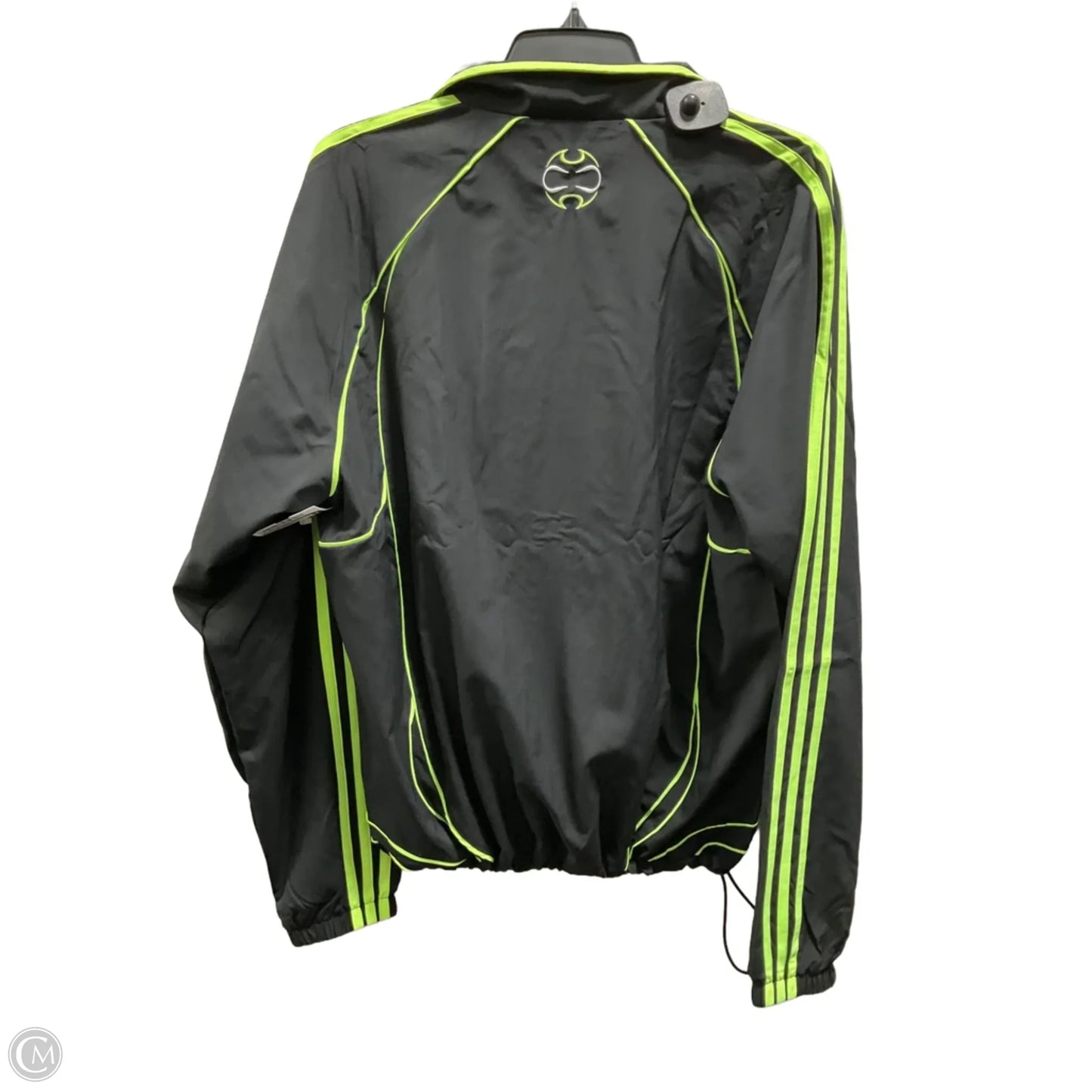 Athletic Jacket By Adidas In Black, Size: S