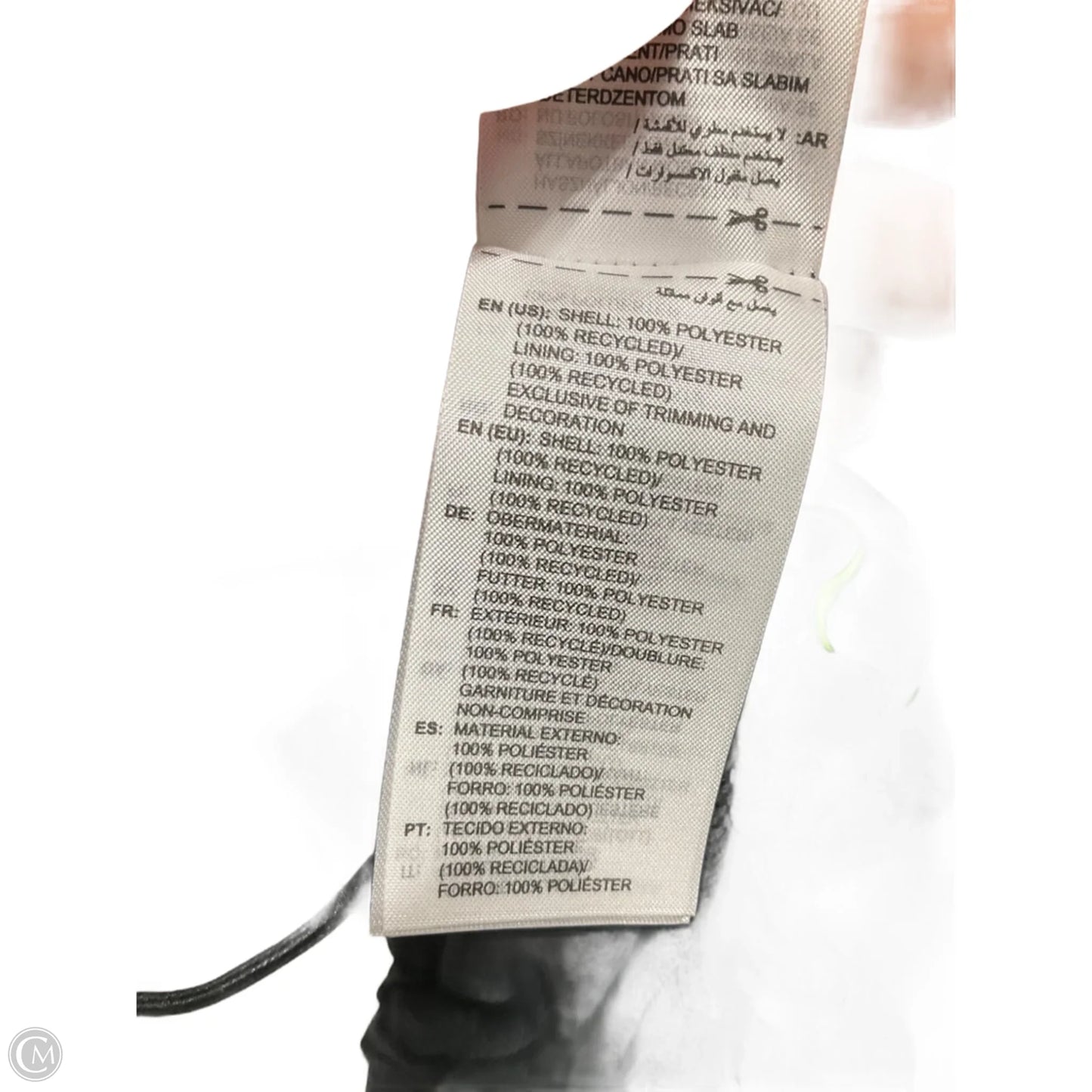 Athletic Jacket By Adidas In Black, Size: S