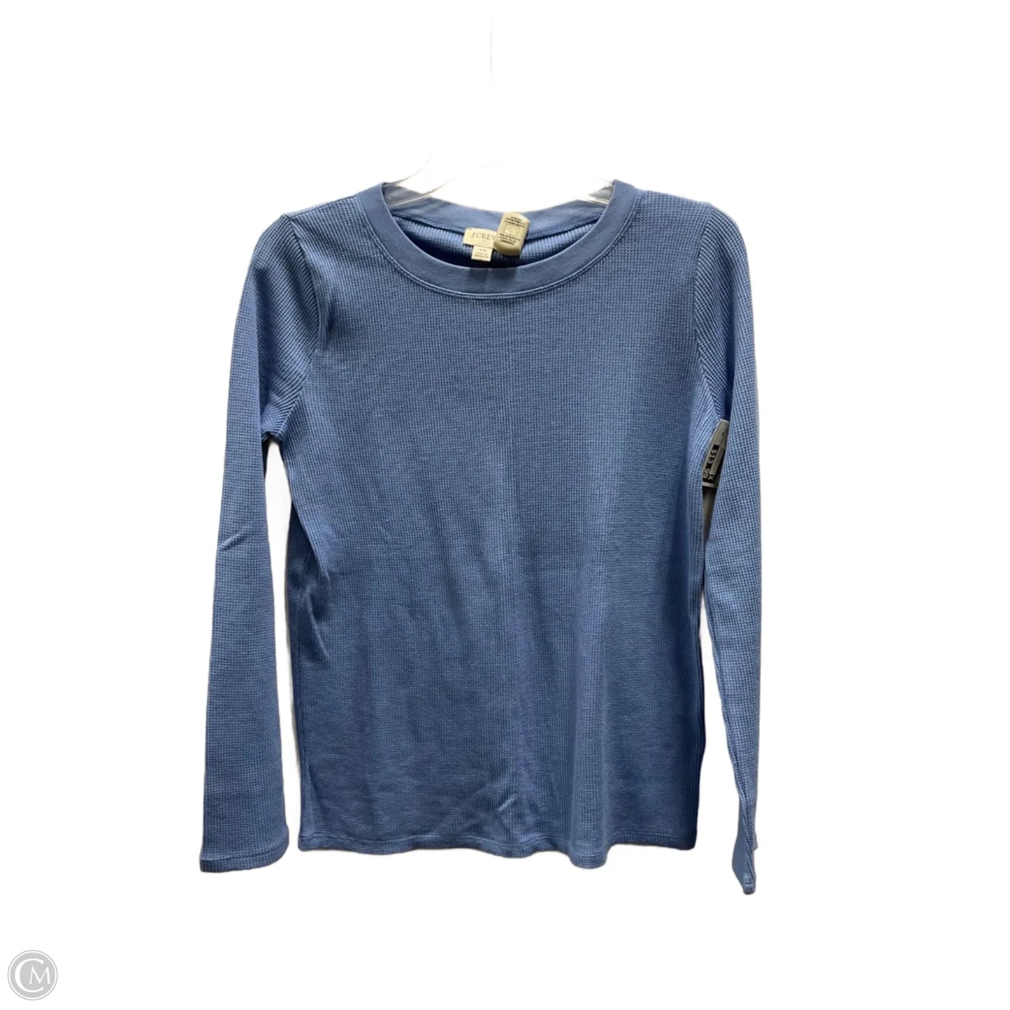 Top Long Sleeve Basic By J. Crew In Blue, Size: Xs