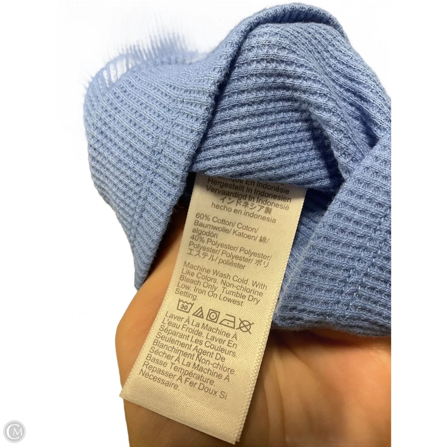 Top Long Sleeve Basic By J. Crew In Blue, Size: Xs