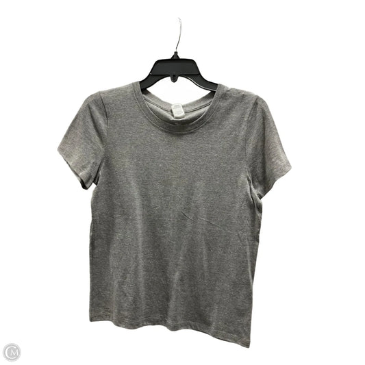 Top Short Sleeve Basic By J. Crew In Grey, Size: S