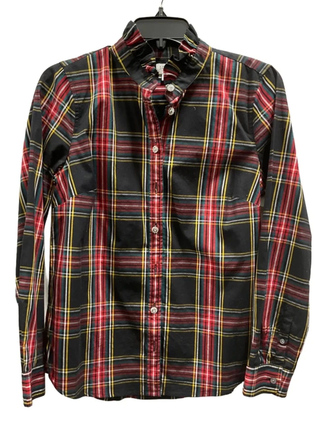 Top Long Sleeve By J. Crew In Black, Size: S