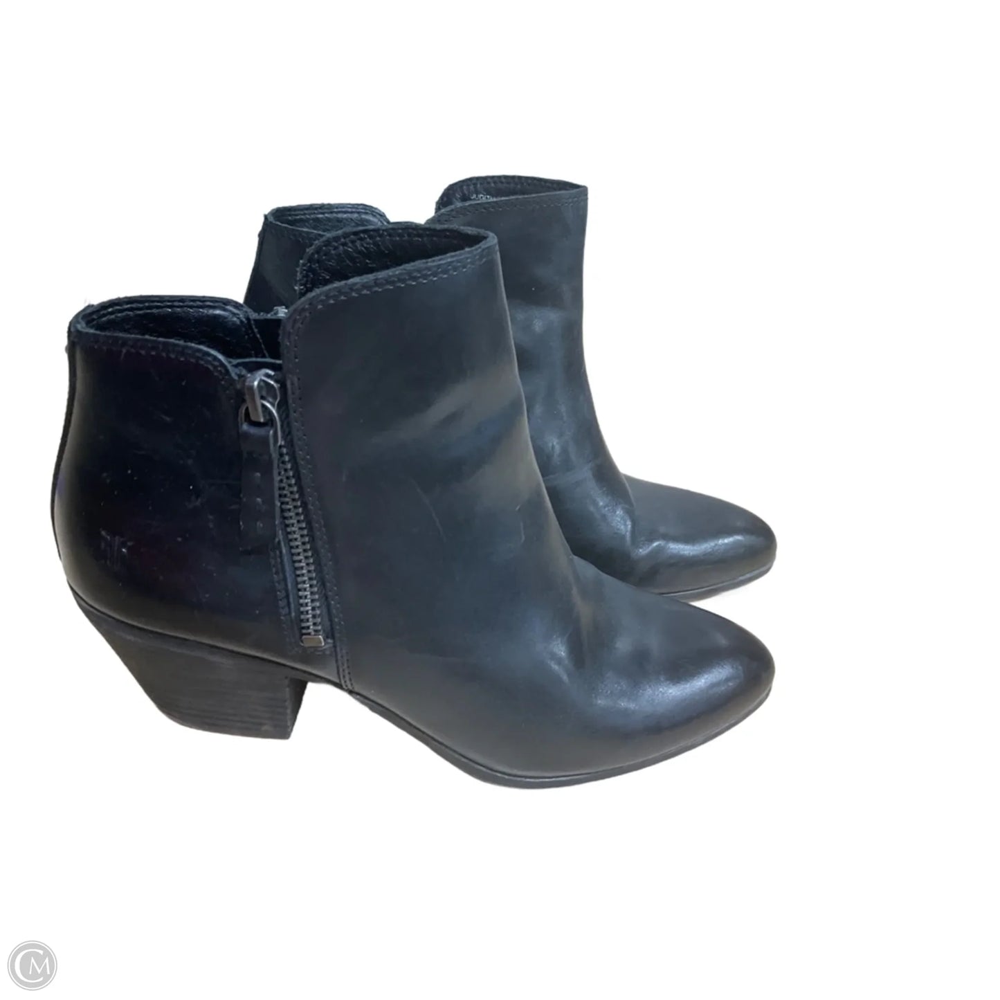 Boots Designer By Frye In Black, Size: 8.5