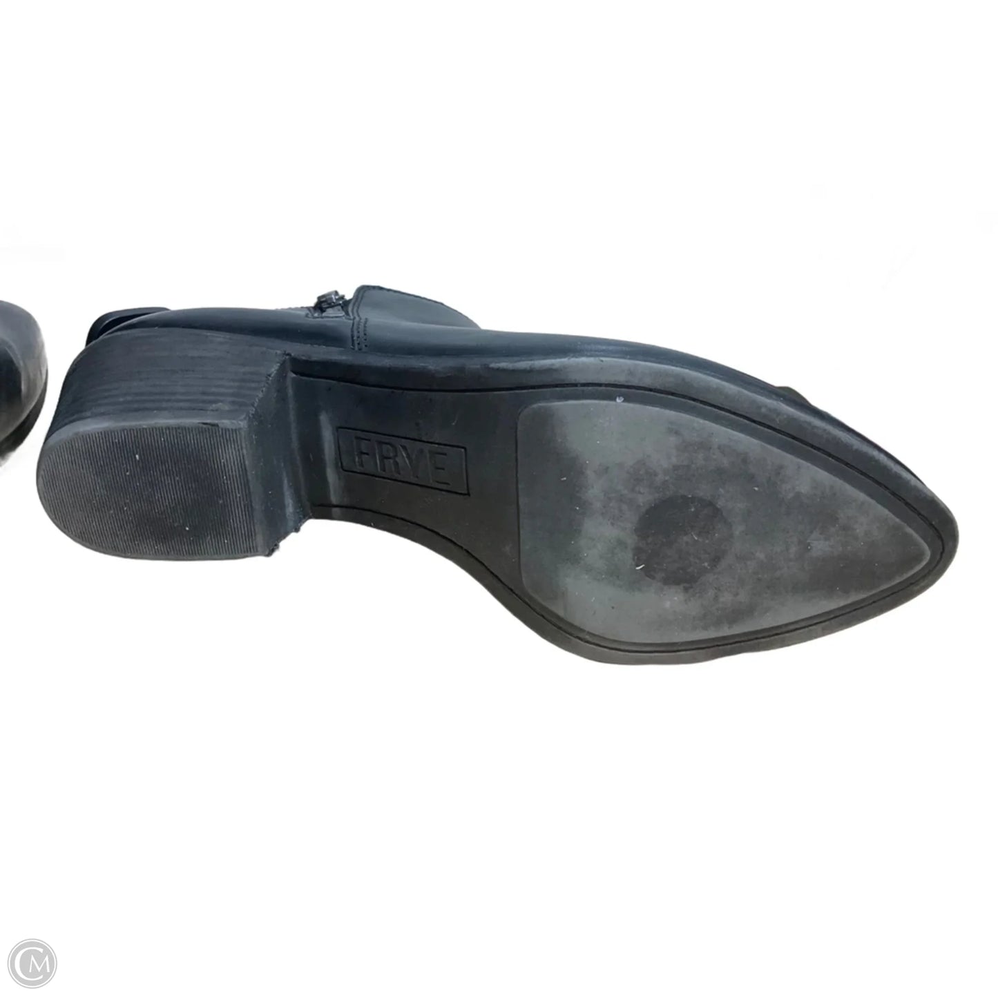 Boots Designer By Frye In Black, Size: 8.5