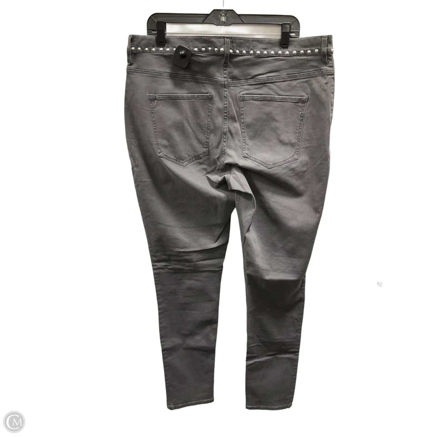 Jeans Skinny By Express In Grey, Size: 18