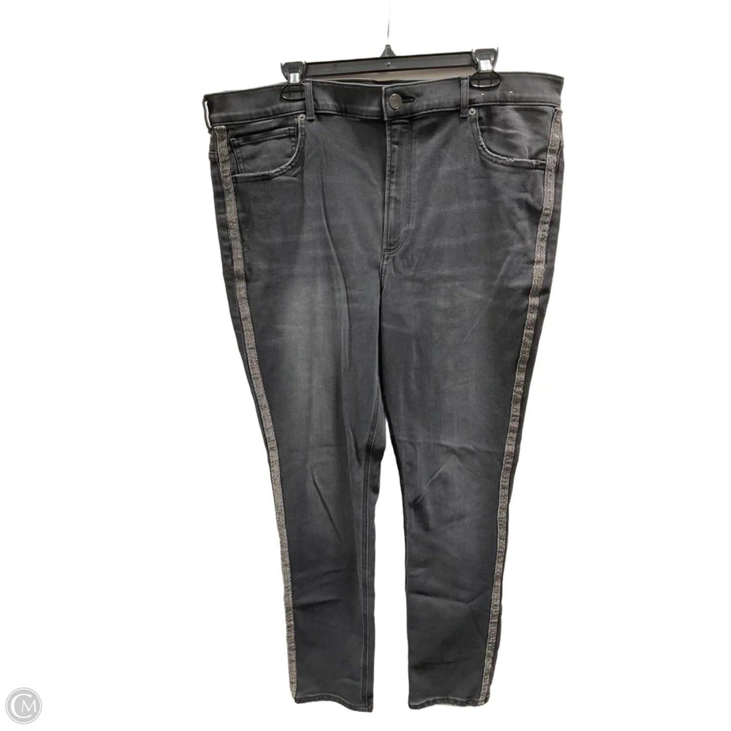 Jeans Skinny By Express In Black, Size: 18