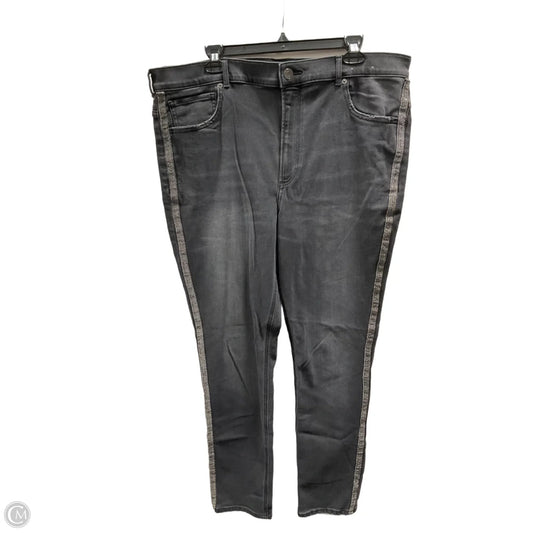 Jeans Skinny By Express In Black, Size: 18