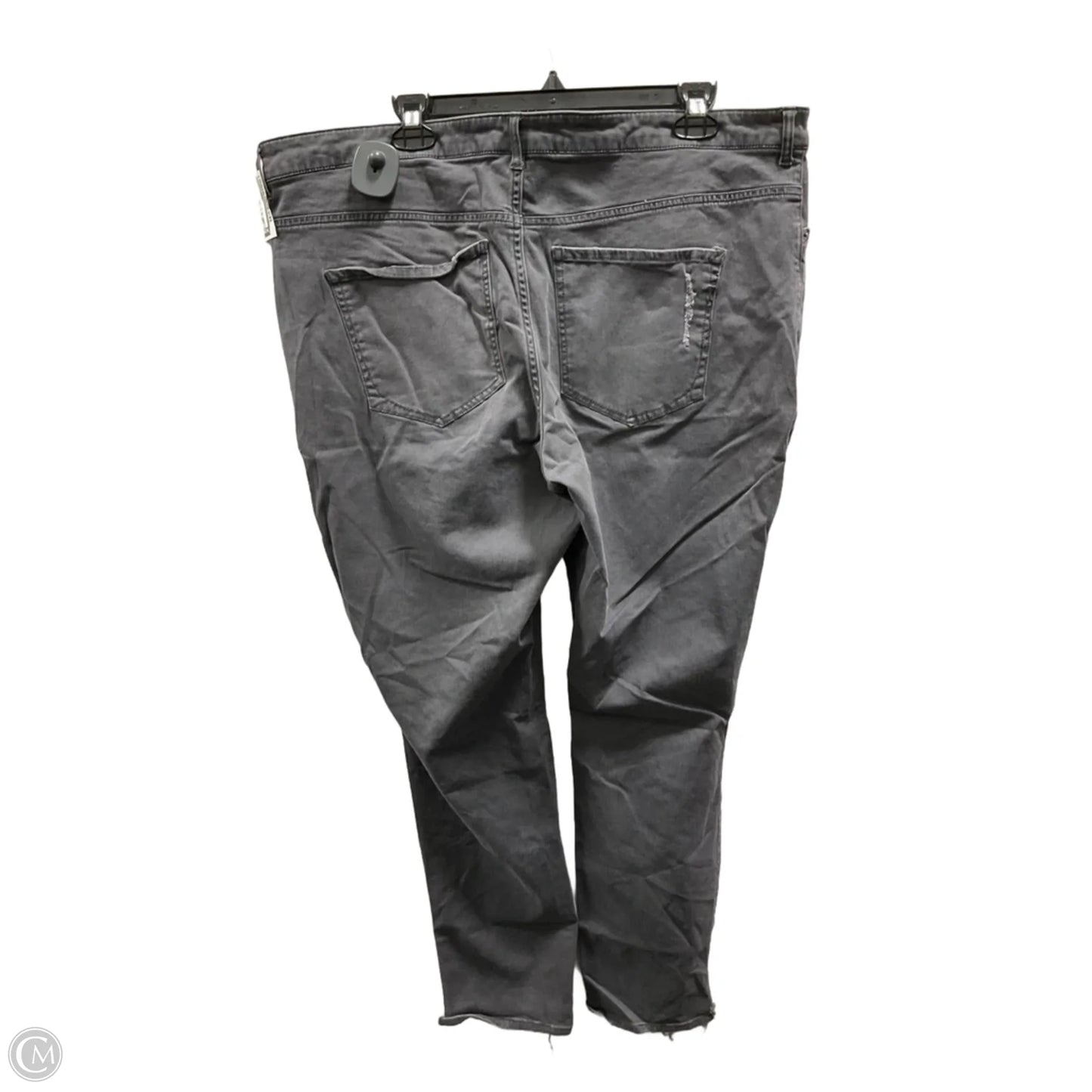 Jeans Skinny By Express In Grey, Size: 18