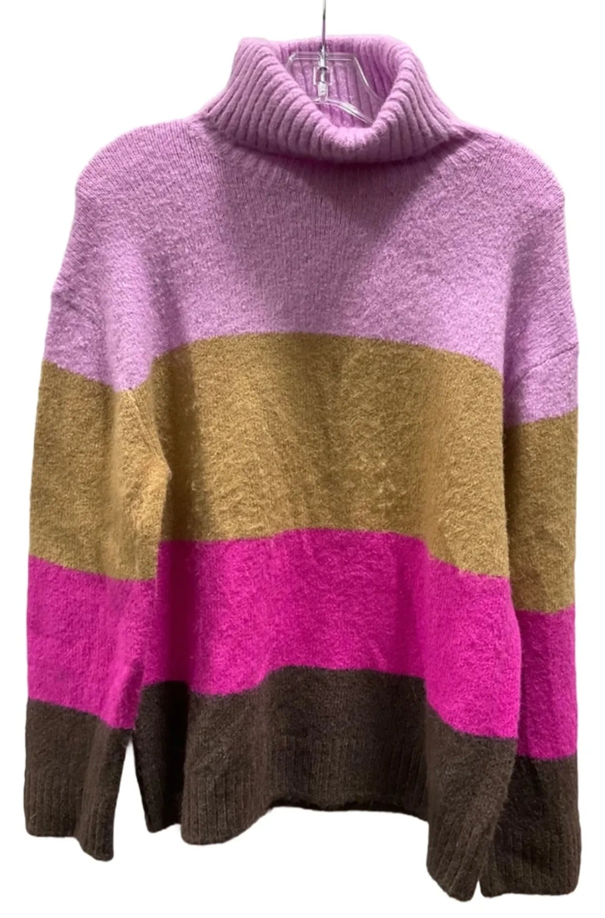 Sweater By Ann Taylor In Purple, Size: M