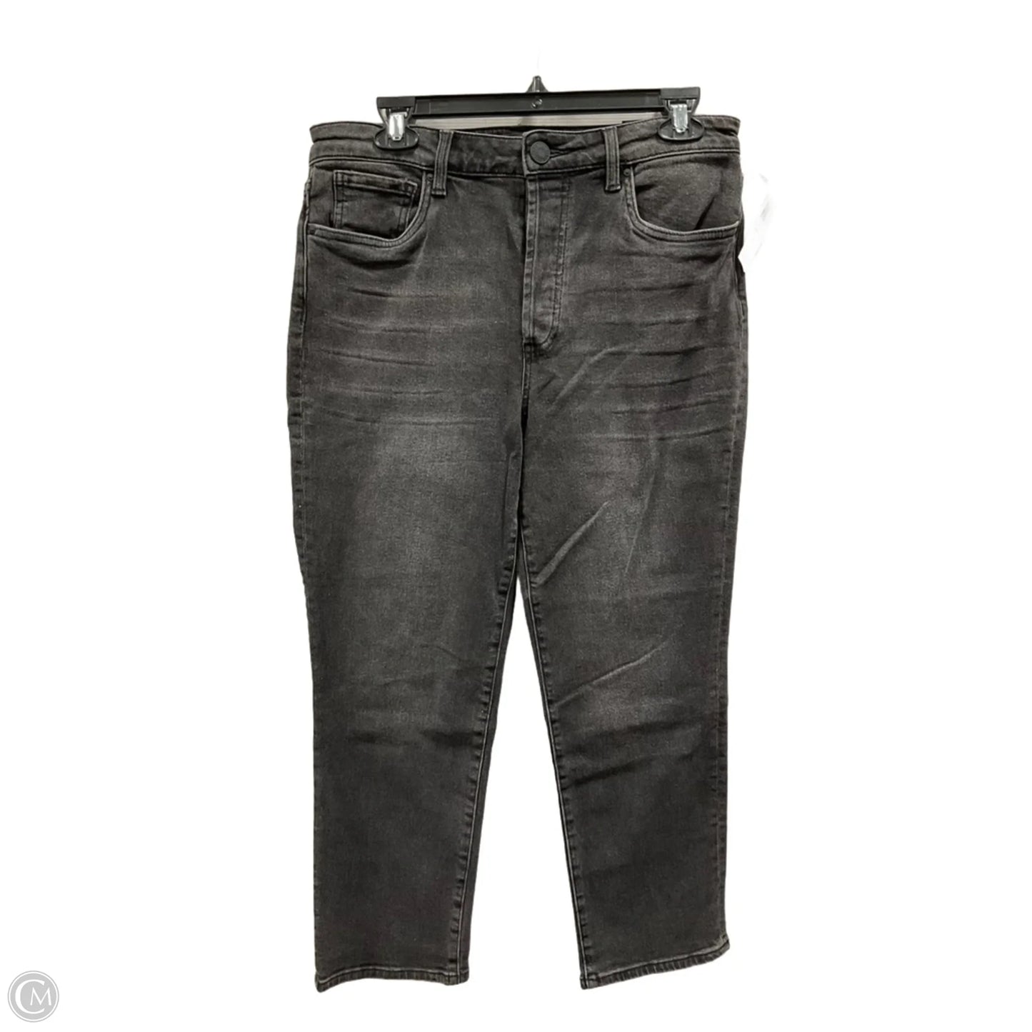 Jeans Straight By Kut In Black, Size: 8