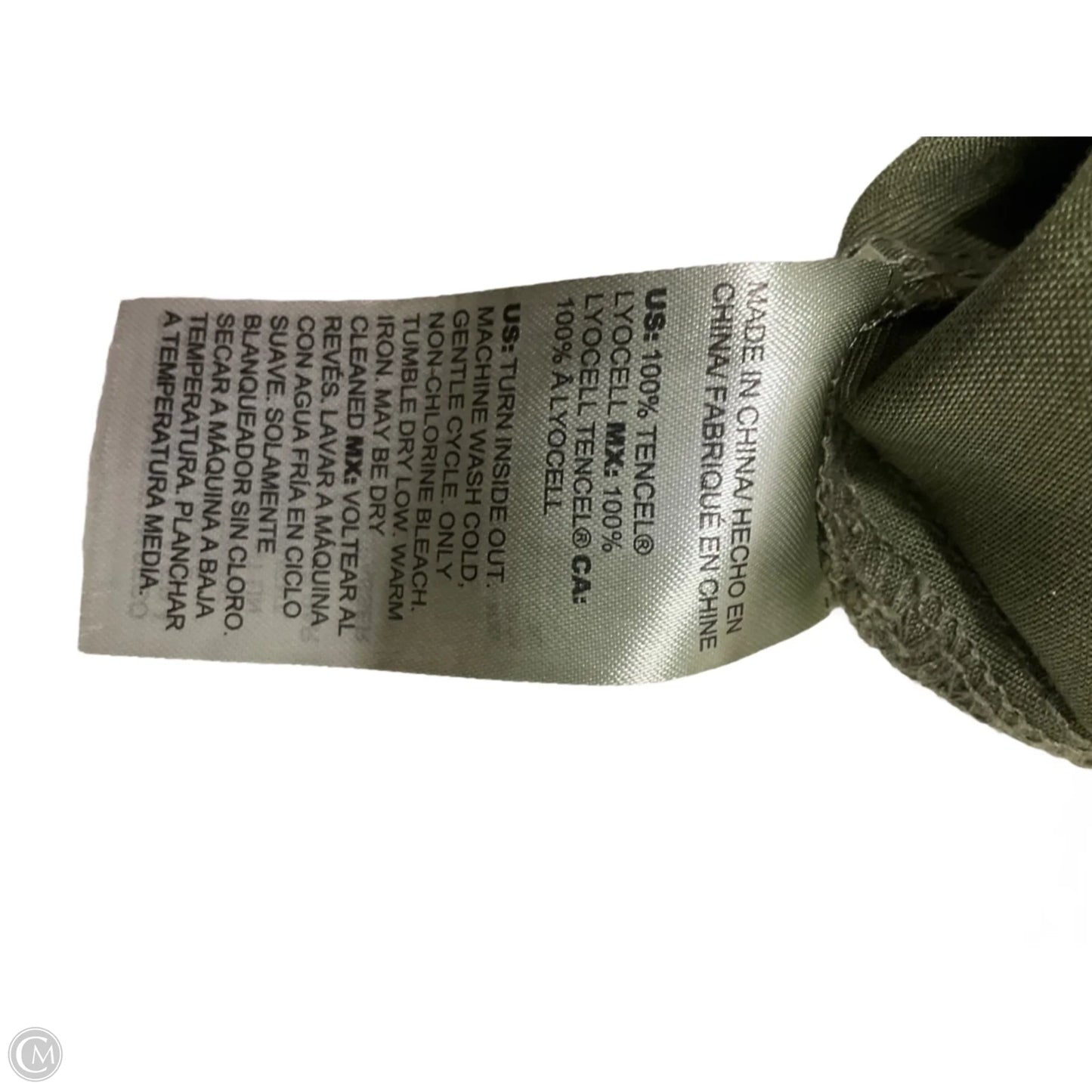 Dress Casual Maxi By Chicos In Green, Size: Xl