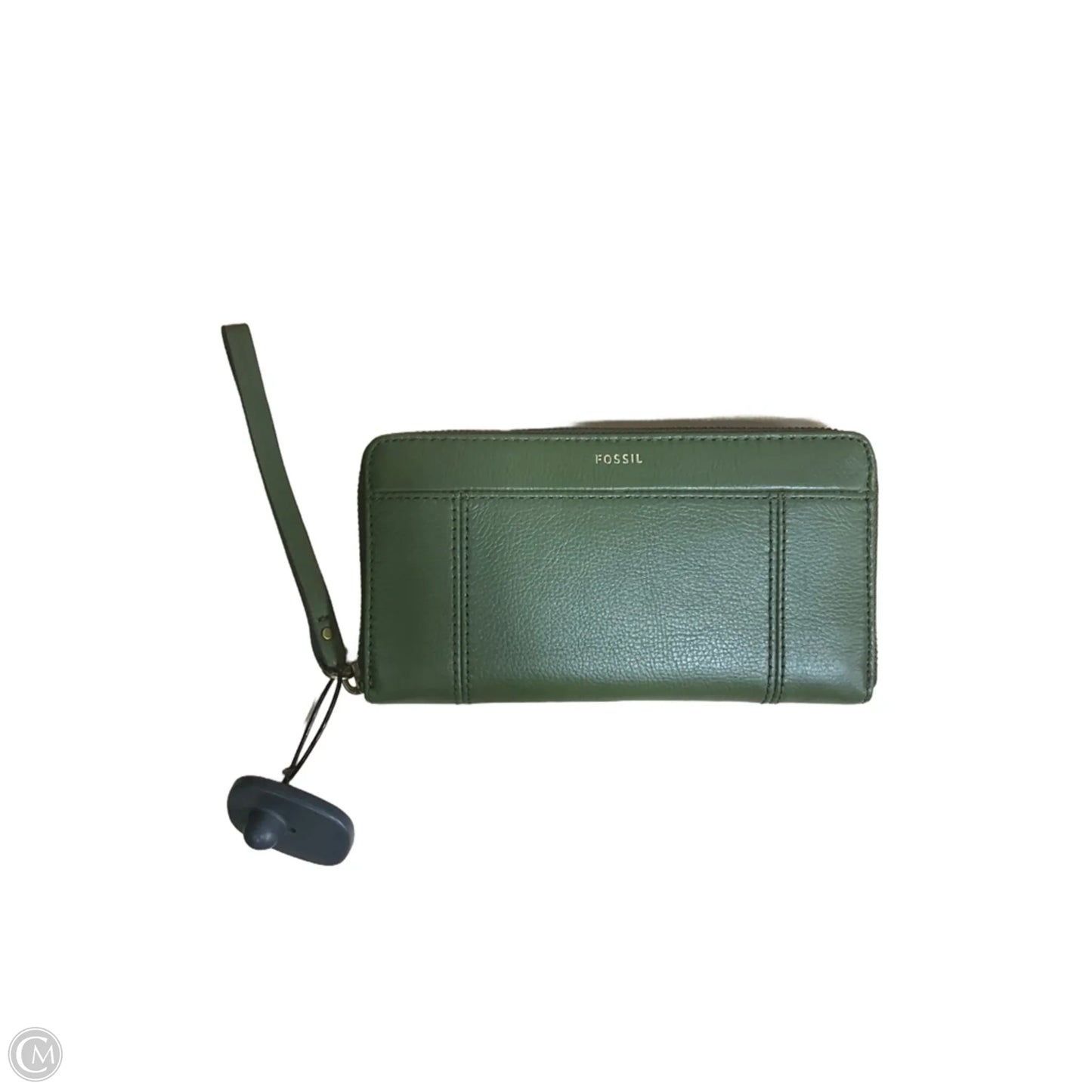 Wallet Leather By Fossil, Size: Large