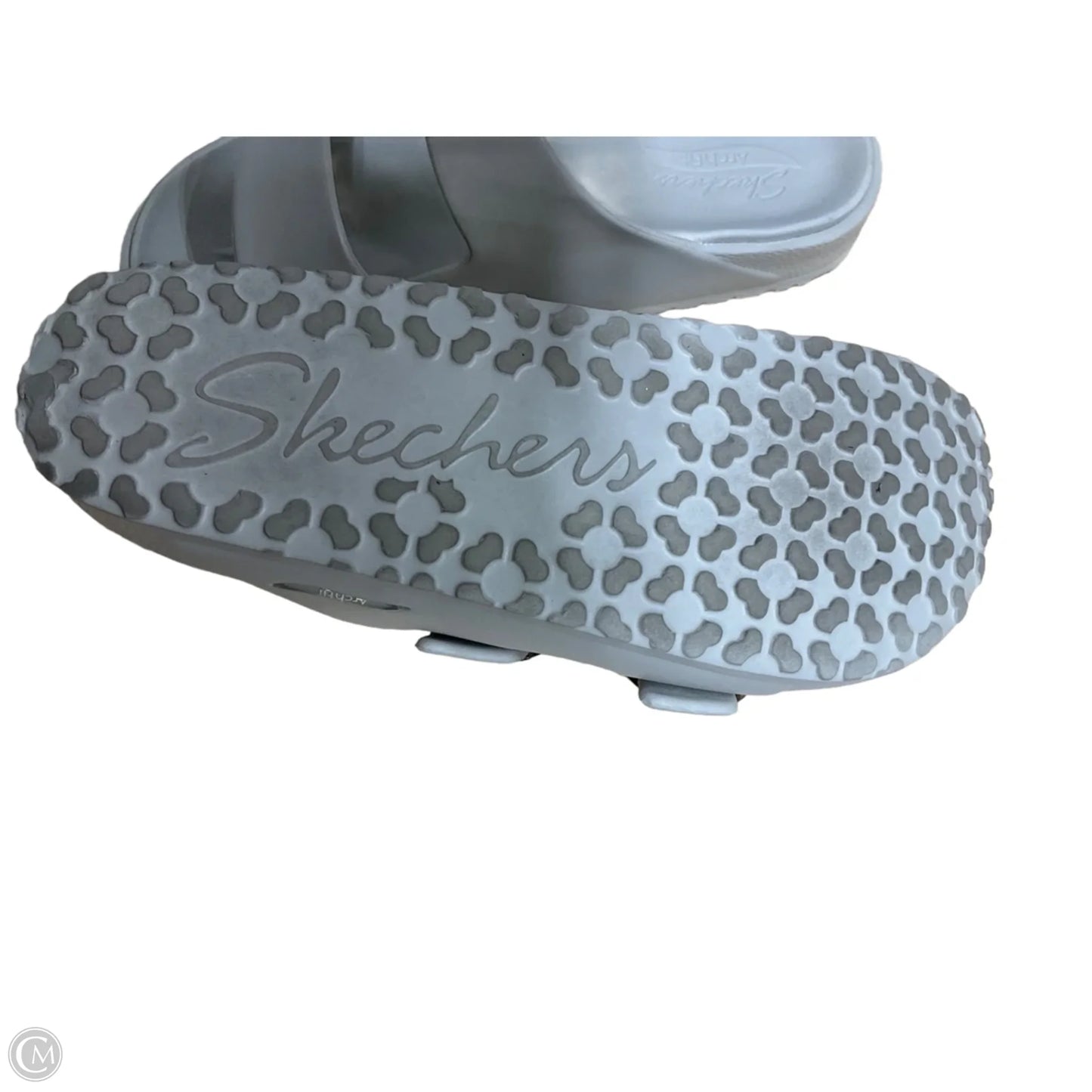 Sandals Flats By Skechers In Grey, Size: 7