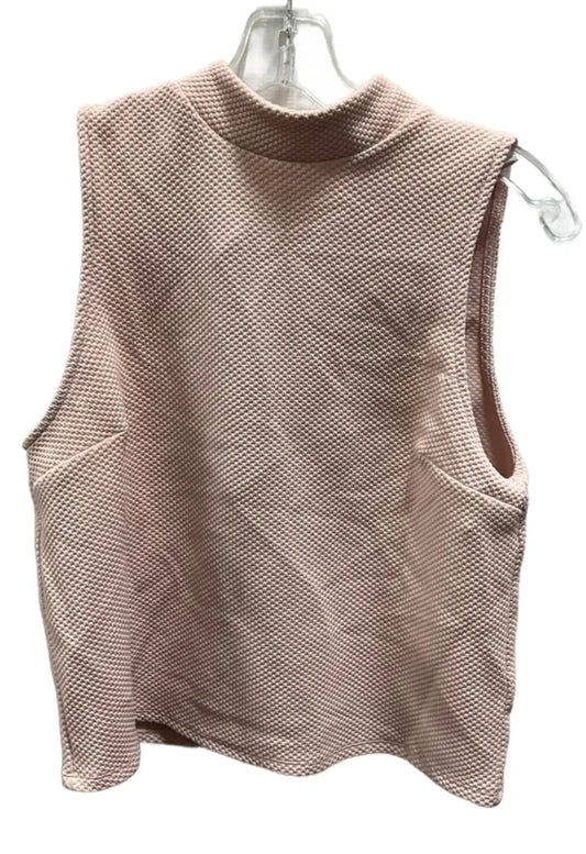 Top Sleeveless By Express In Pink, Size: M