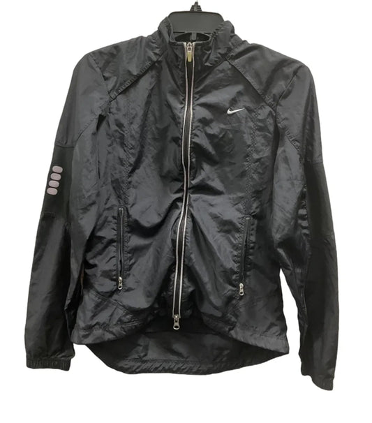Athletic Jacket By Nike Apparel In Black, Size: S