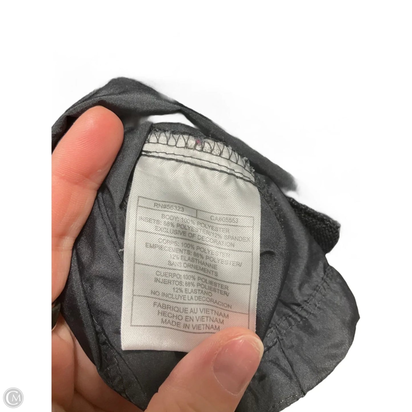 Athletic Jacket By Nike Apparel In Black, Size: S