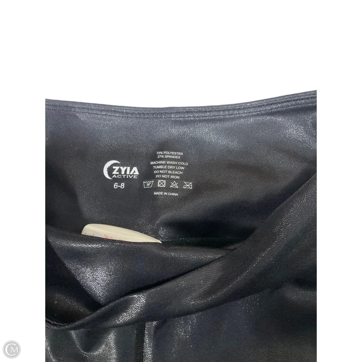 Athletic Pants By Zyia In Black, Size: M