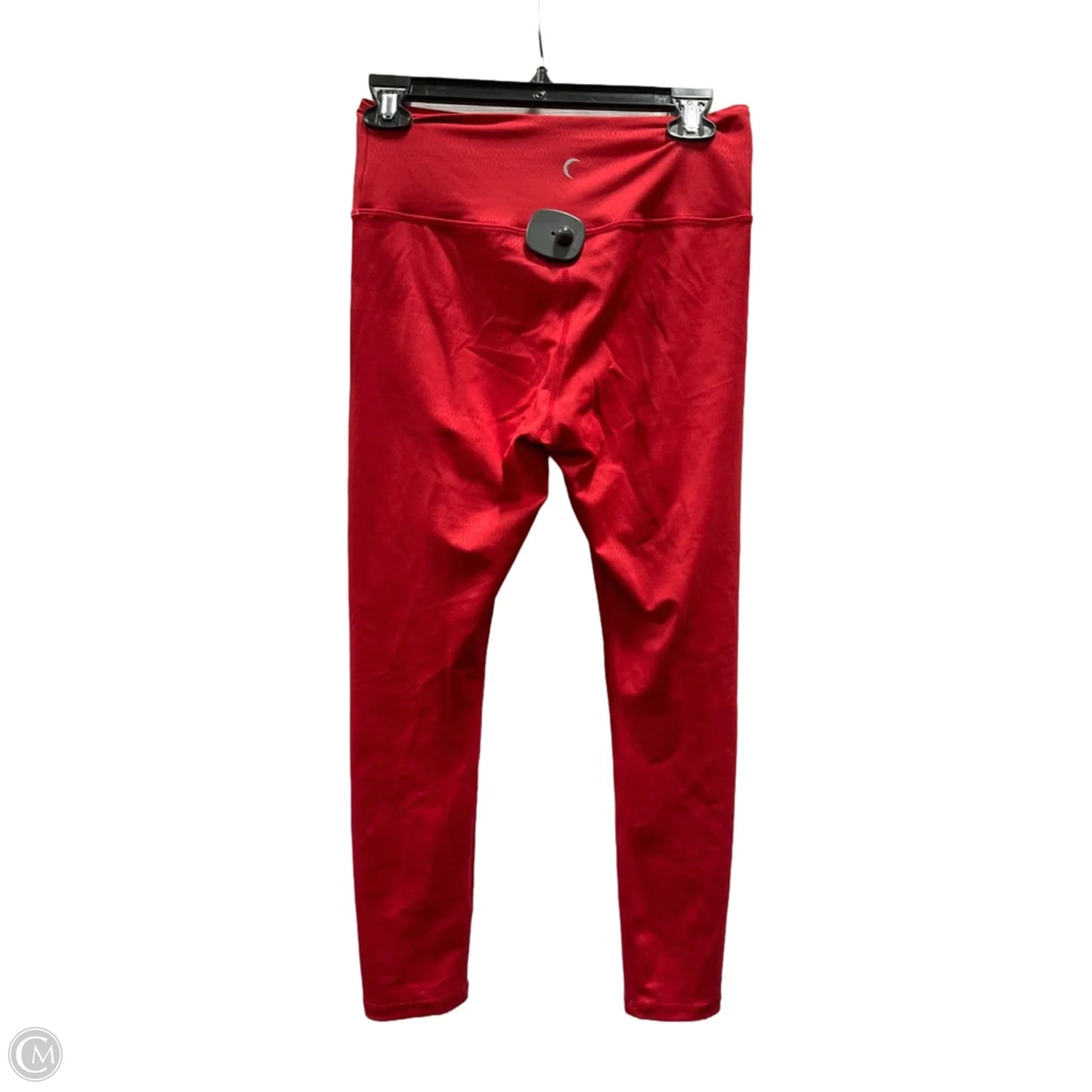 Athletic Leggings By Zyia In Red, Size: M