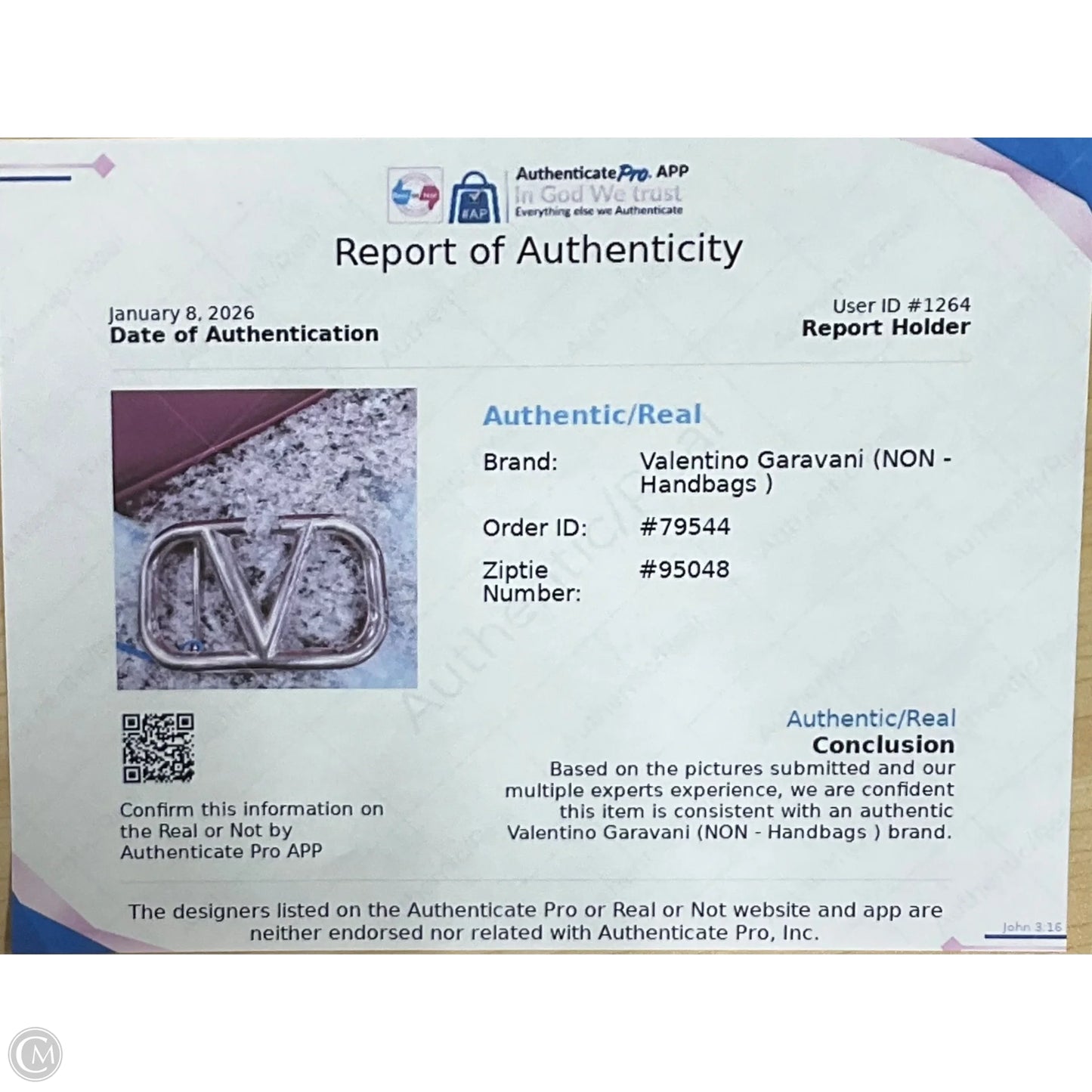 Belt Luxury Designer By Valentino-garavani, Size: Small