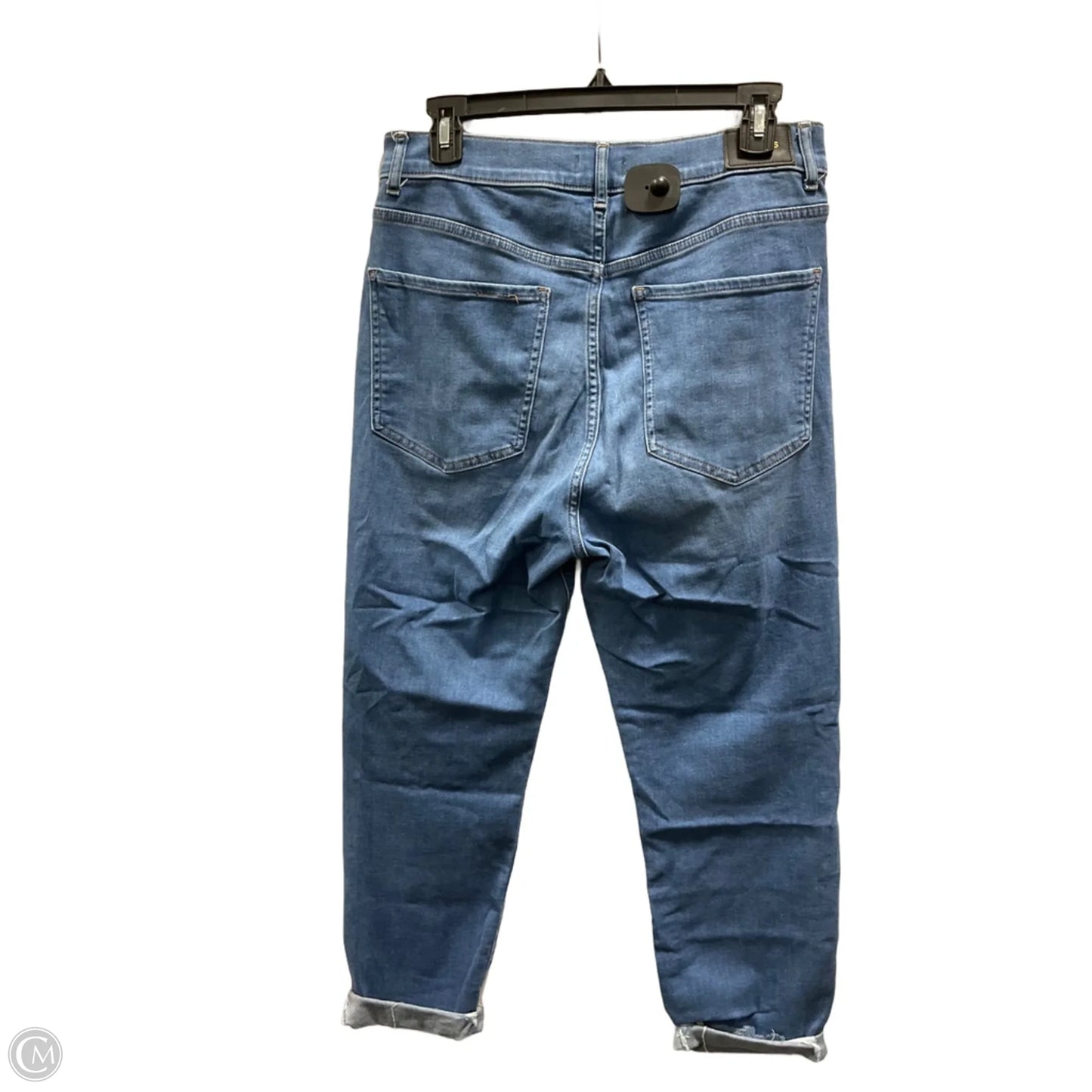 Jeans Boyfriend By Express In Blue, Size: 12