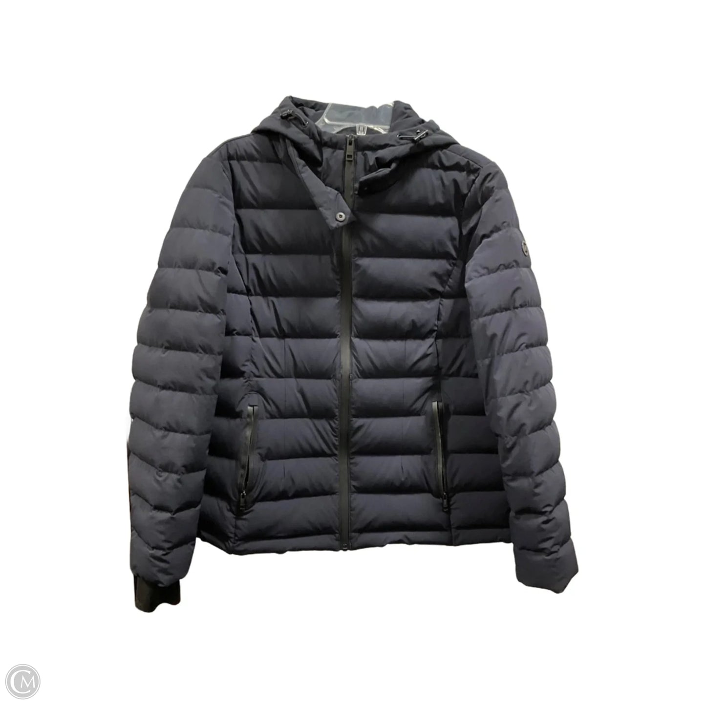Coat Puffer & Quilted By Michael By Michael Kors In Navy, Size: L