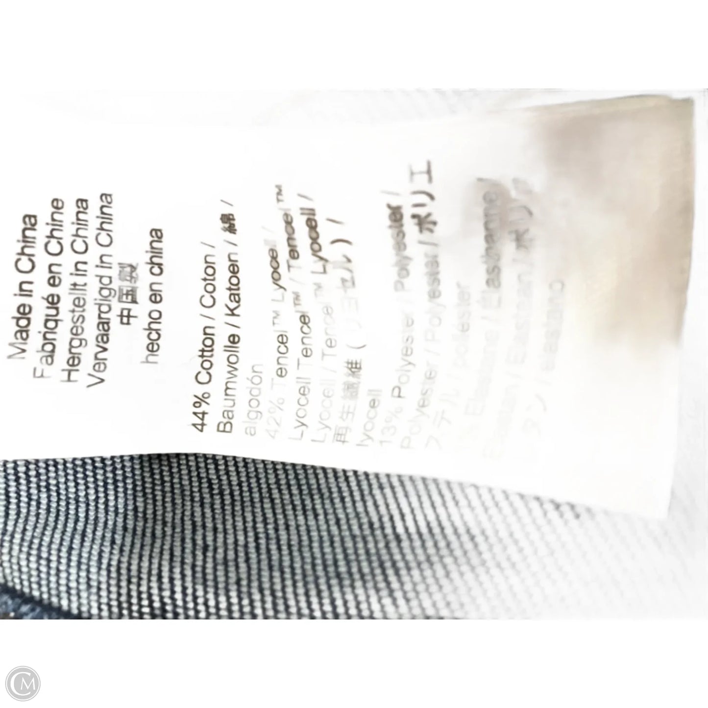 Jeans Skinny By Madewell In Blue, Size: 14