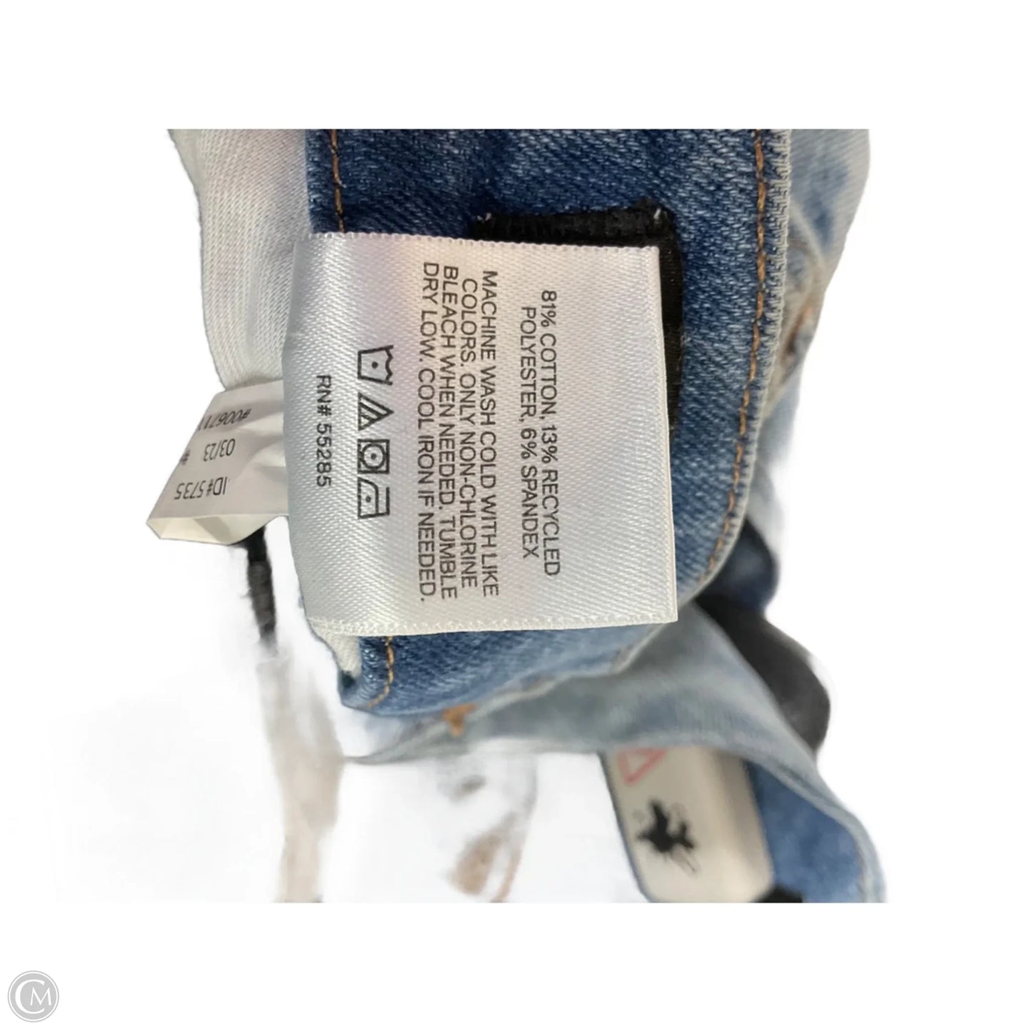 Jeans Skinny By Express In Blue, Size: L