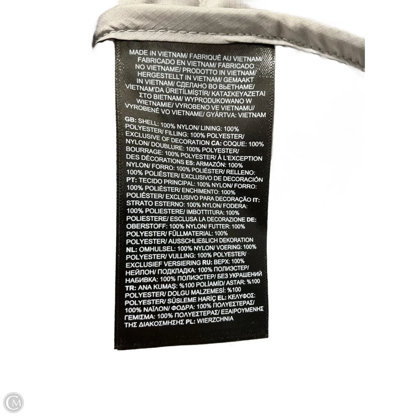 Vest Puffer & Quilted By The North Face In Grey, Size: L