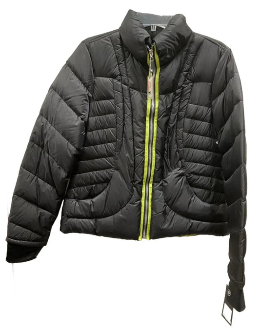 Jacket Puffer & Quilted By Cmb In Black, Size: L