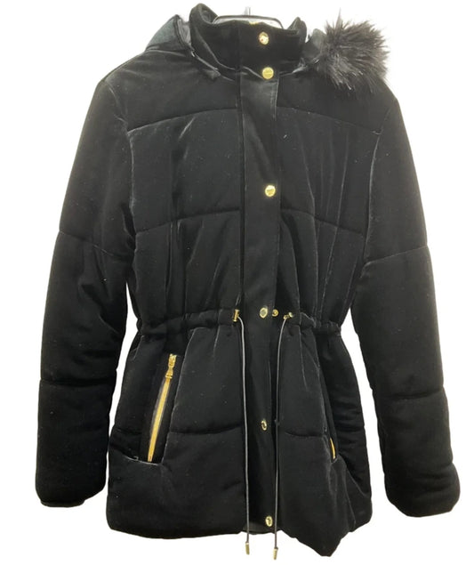 Coat Puffer & Quilted By Express In Black, Size: M