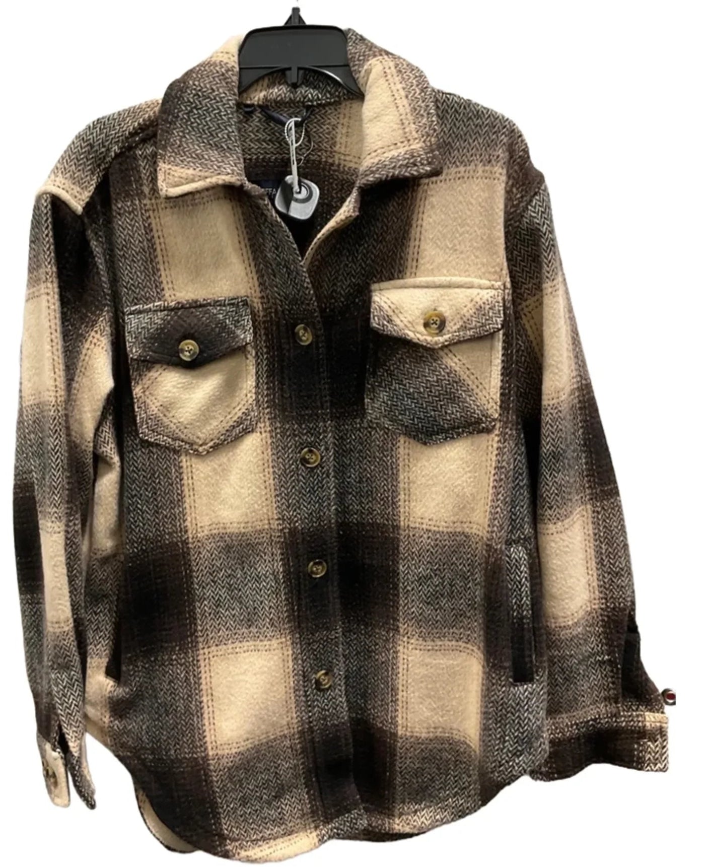 Coat Wool By Buffalo David Bitton In Brown, Size: L