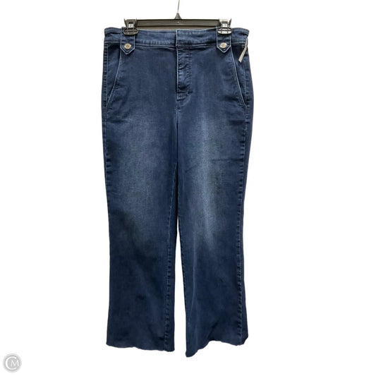 Jeans Flared By White House Black Market In Blue, Size: 8