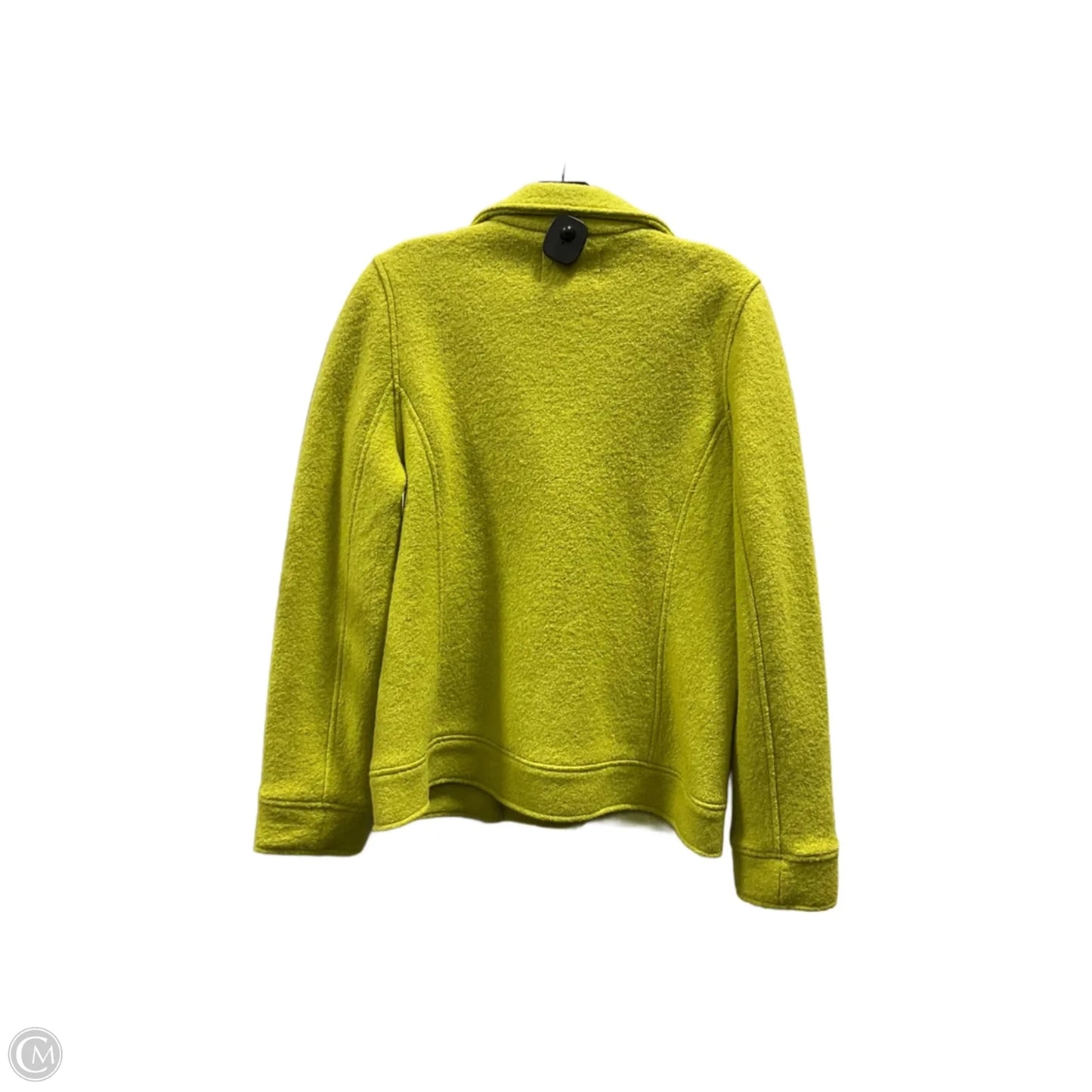 Coat Wool By Tahari In Green, Size: L