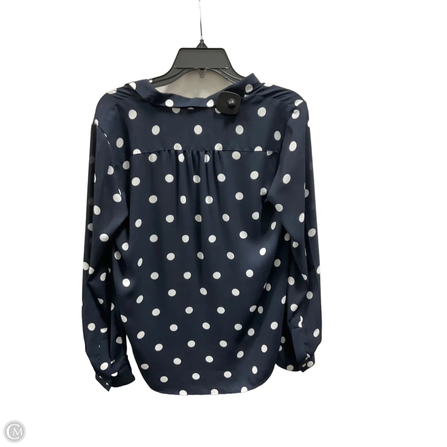 Top Long Sleeve By Loft In Navy, Size: S