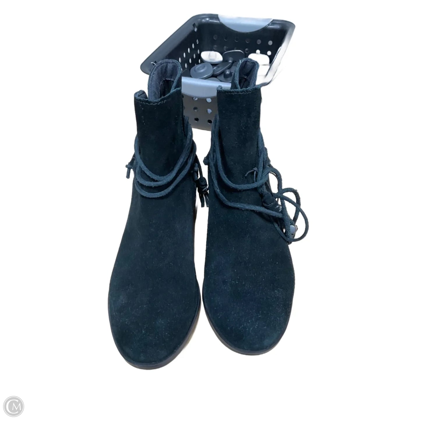 Boots Ankle Heels By Sorel In Black, Size: 8