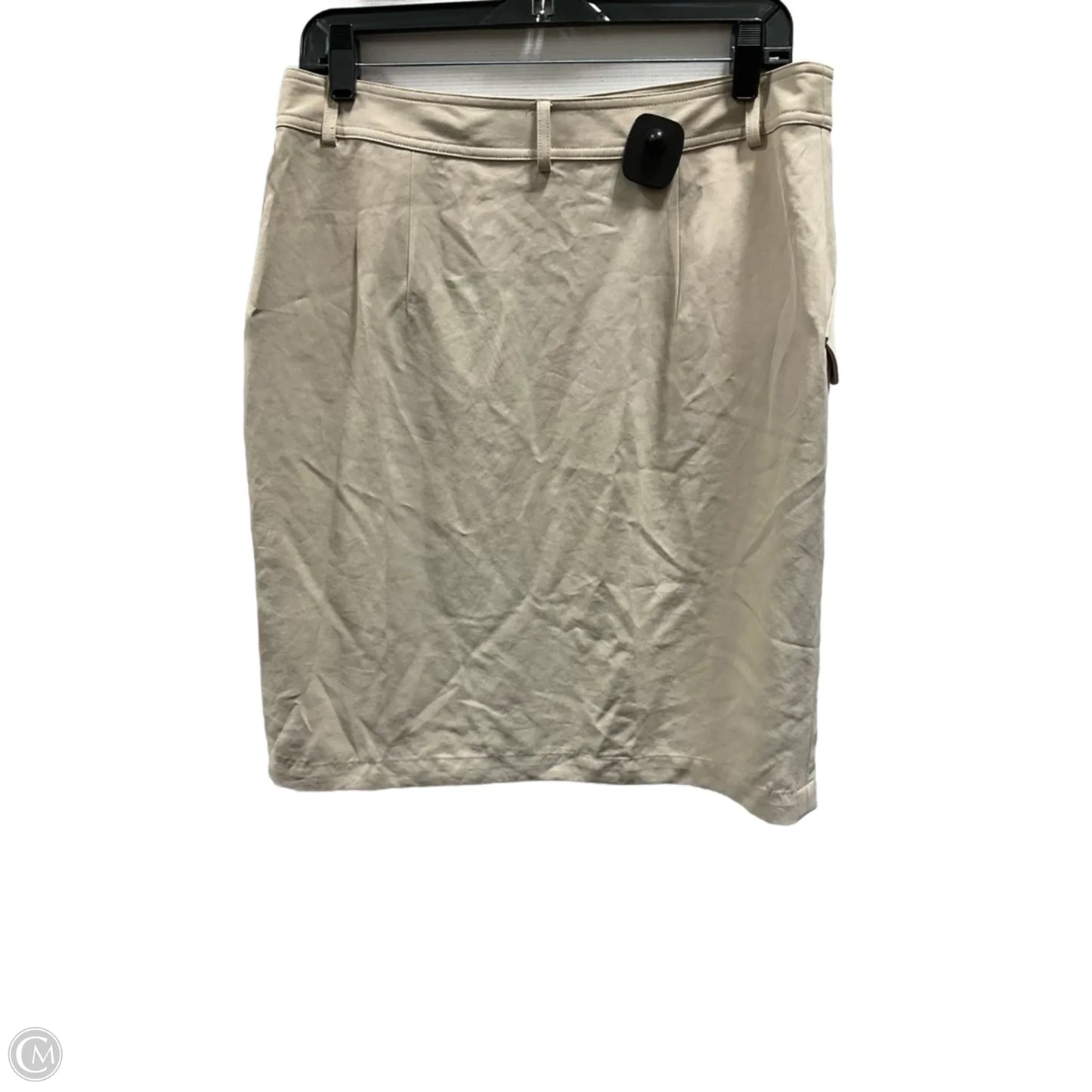 Skirt Mini & Short By Banana Republic In Cream, Size: 10