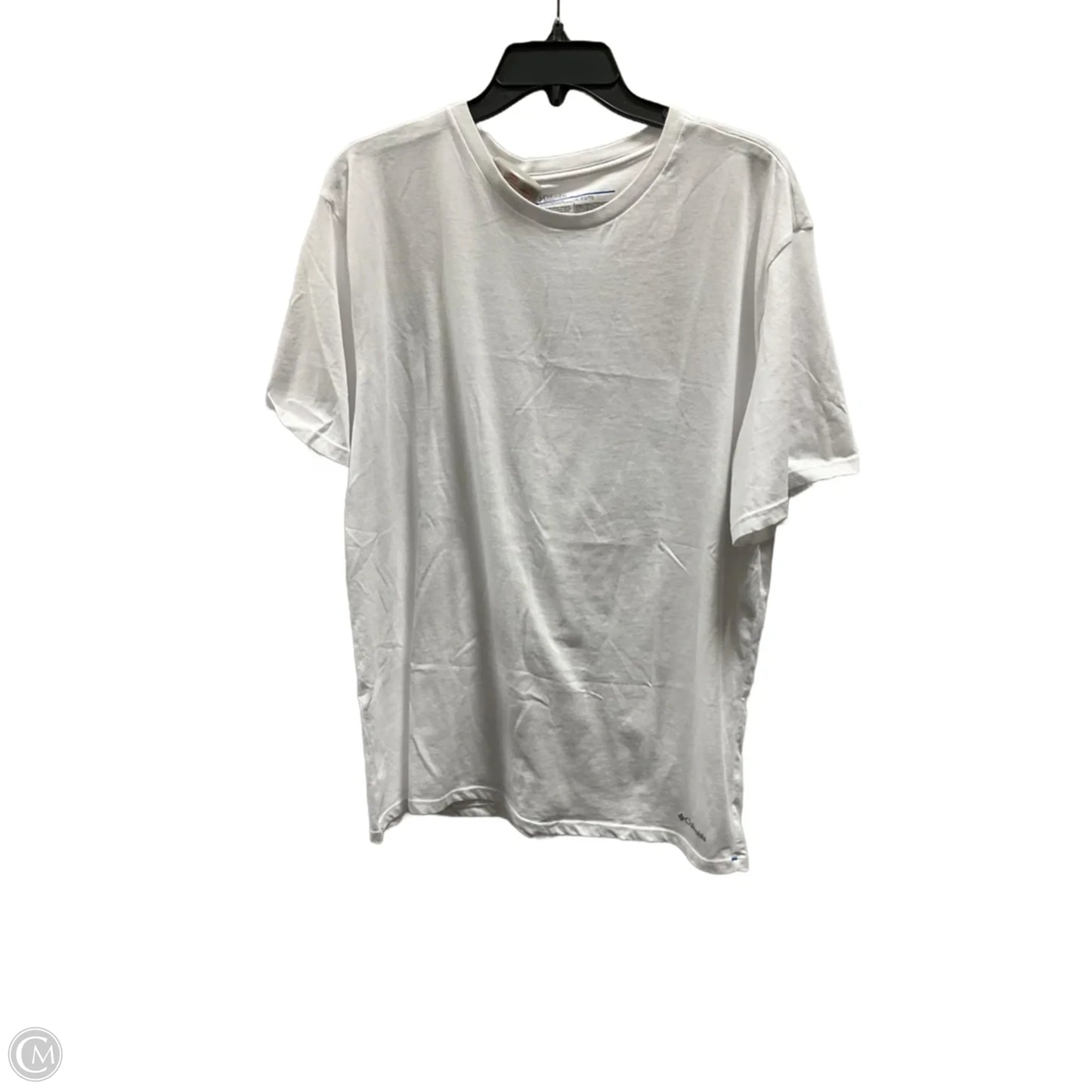 Top Short Sleeve Basic By Columbia In White, Size: Xl