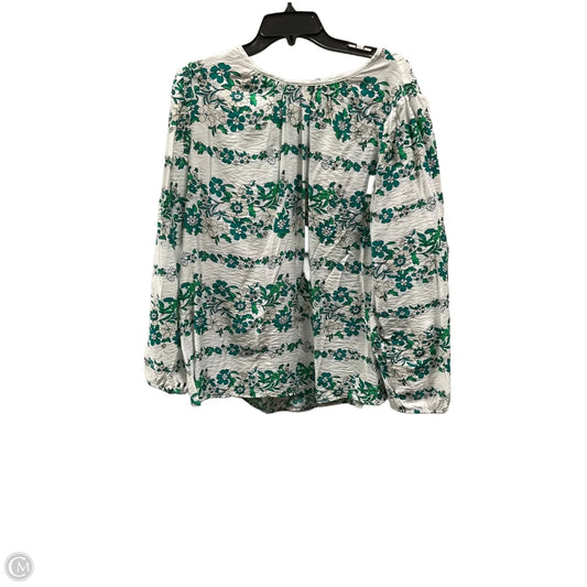 Top Long Sleeve By Lane Bryant In White, Size: 1x