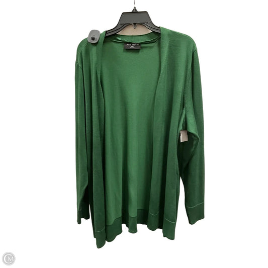Cardigan By Lane Bryant In Green, Size: 2x