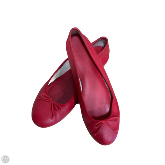 Shoes Flats By J. Crew In Red, Size: 8.5