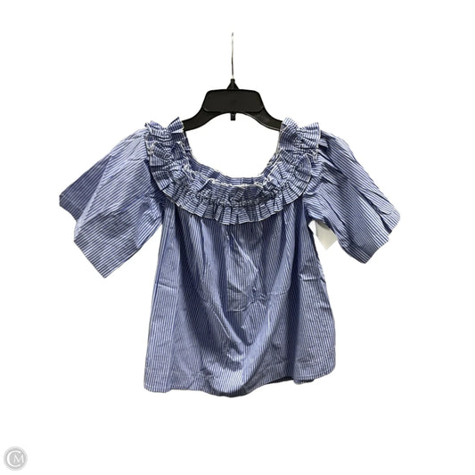 Top Short Sleeve By Vineyard Vines In Blue, Size: M