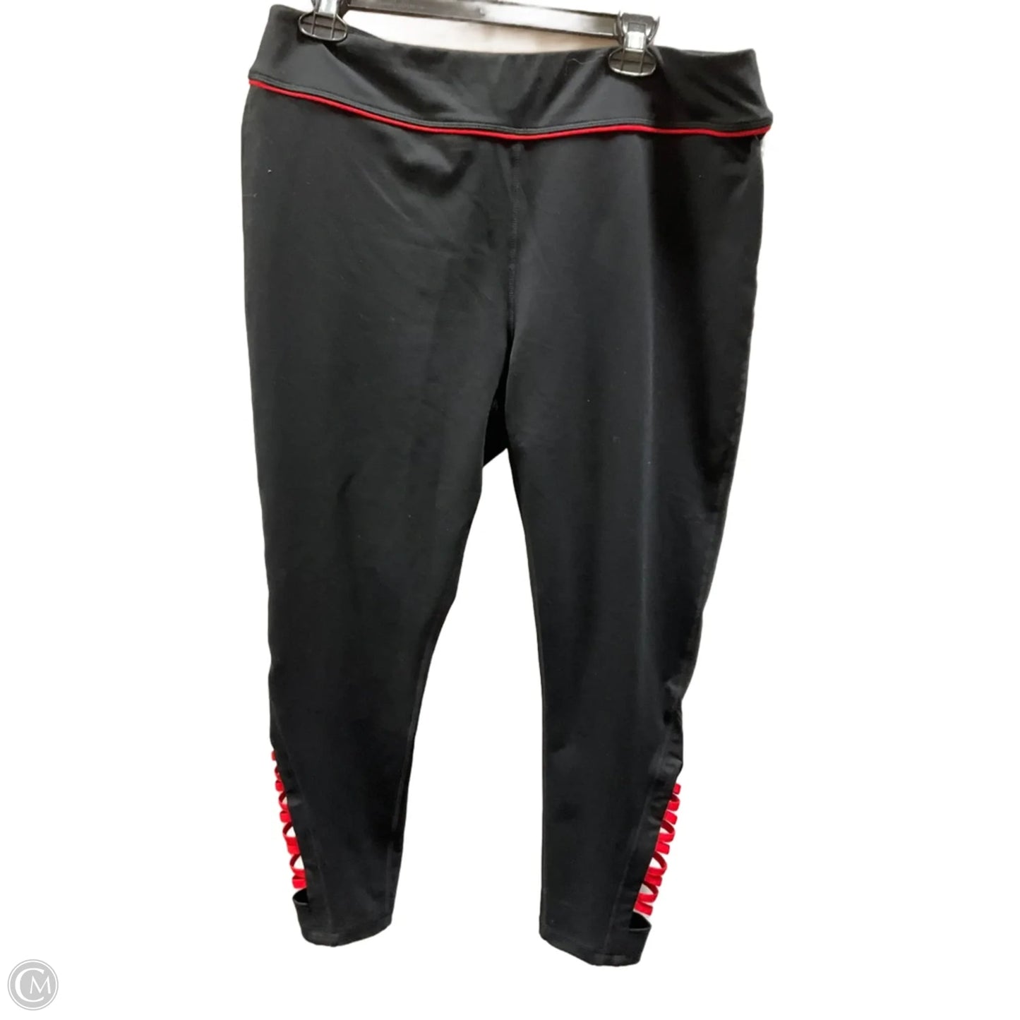 Pants Leggings By Chicos In Black, Size: L