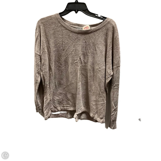 Top Long Sleeve By Barefoot Dreams In Tan, Size: S