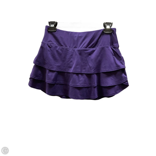 Athletic Skirt By Athleta In Purple, Size: Xs
